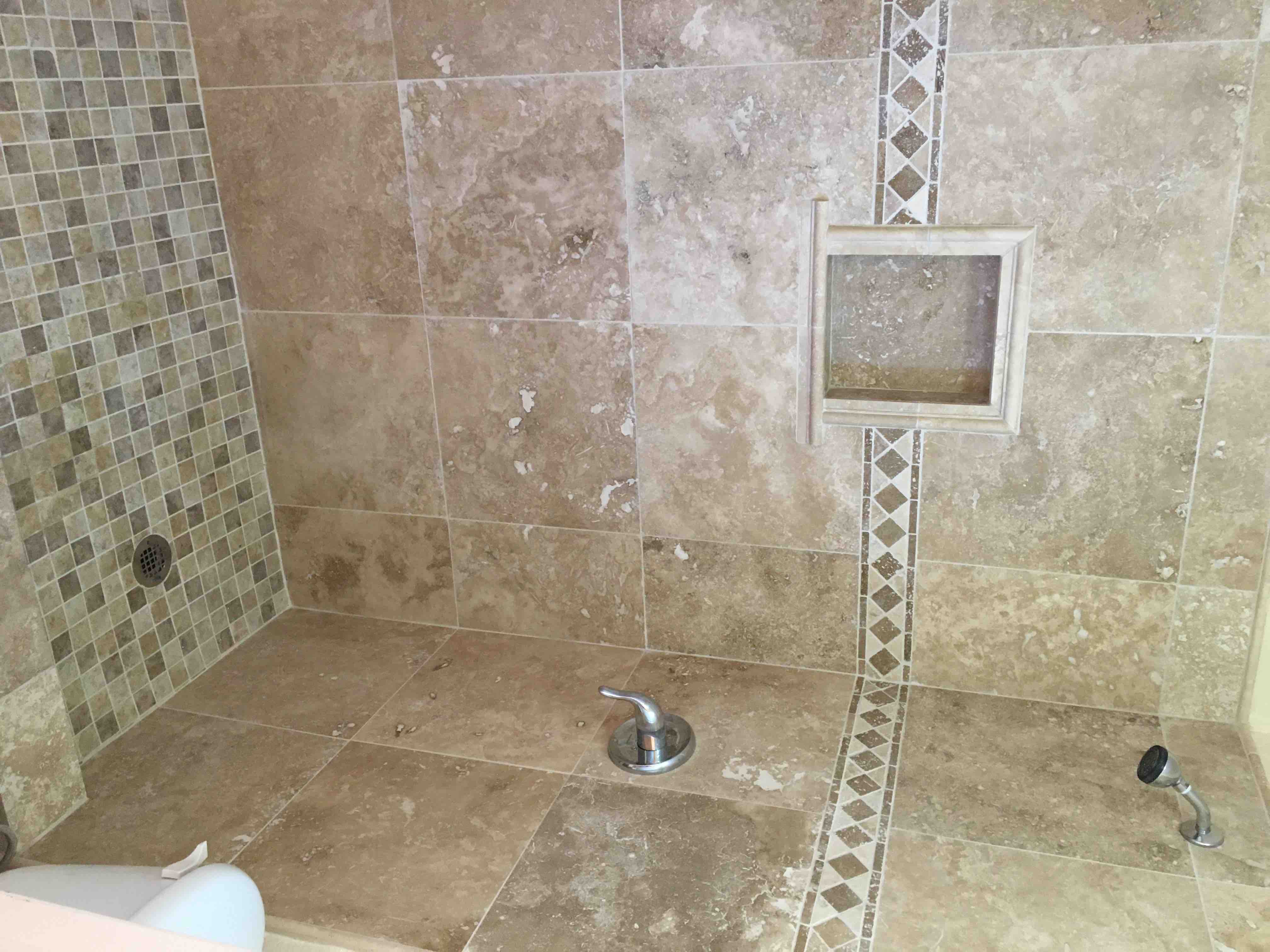 2 Custom Tile Showers by California Doors and Windows